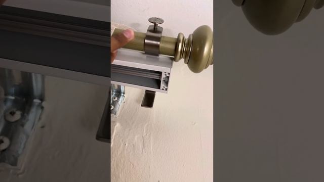 Curtains over blinds - no nails, no drills, product links in description смотреть онлайн