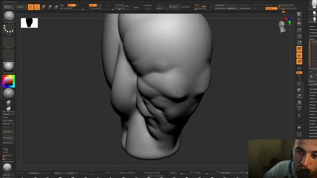 Sculpting live with Salim Ljabli " Zbrush organic forms " смотреть онлайн