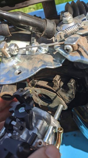 Мотоблок глохнет при подаче оборотов, газа. Дело в ПРОКЛАДКЕ карбюратора!