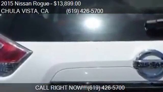 2015 Nissan Rogue S 4dr Crossover for sale in CHULA VISTA, C смотреть онлайн