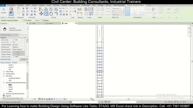 Revit Structure: How to Insert Lateral Rebars/Ties/Links in Columns with Different Spacing смотреть онлайн