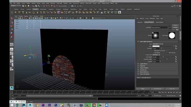 Maya tutorial : Light baking on textures смотреть онлайн
