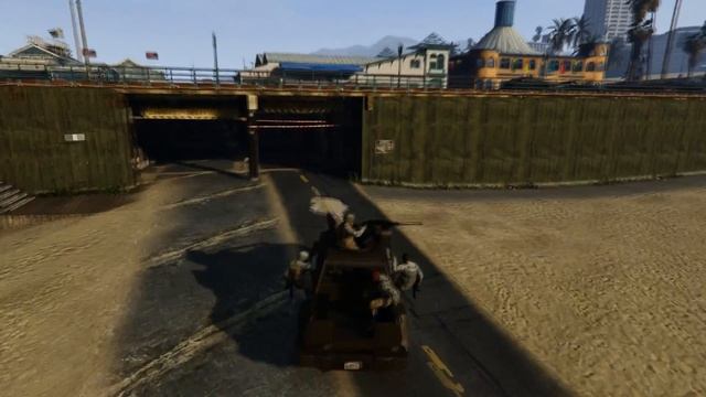 GTA V - Los Santos Army Invasion смотреть онлайн