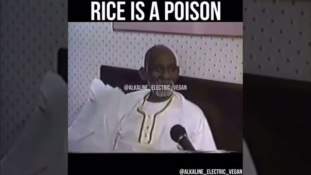Dr. Sebi speaks on rice being a poison смотреть онлайн