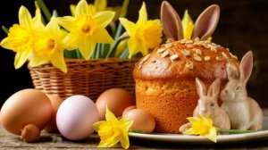 Пусть в доме вкусно пахнет куличами… Музыка Александра Кэтлина…