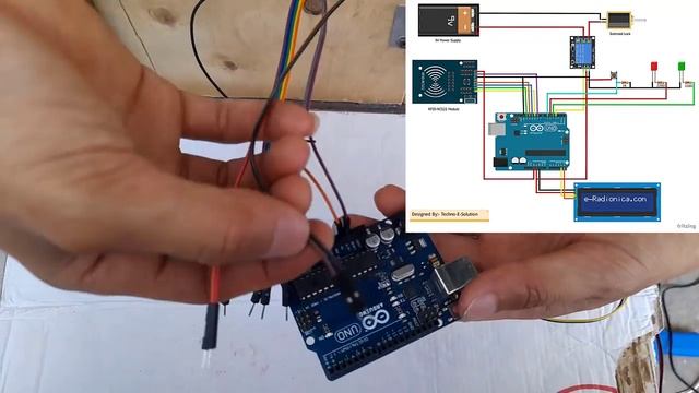 How to make RFID RC522 Card control the Door lock system Using Arduino UNO смотреть онлайн
