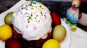 Глазурь для кулича меренговая