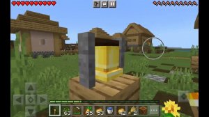 Построил колодец в деревне жителей номер 13 в майнкрафт!