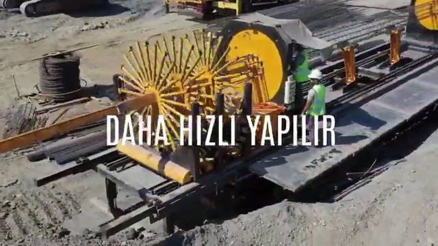 Мобильная автоматическая машина для производства арматурной проволоки