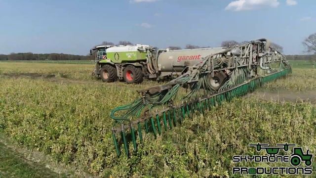 Lohnunternehmen Ernst im Gülle Einsatz [CLAAS XERION|FENDT VARIO] //4K// смотреть онлайн