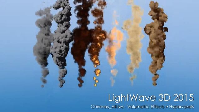 LightWave 3D: Chimney All scene rendered смотреть онлайн