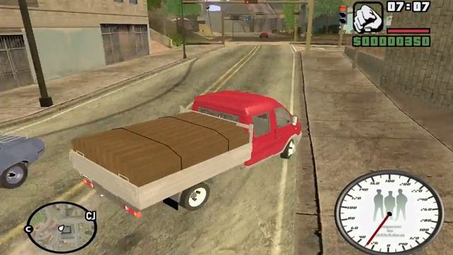 Gta San Andreas- Ментовский Беспредел - Дрифт газель! смотреть онлайн