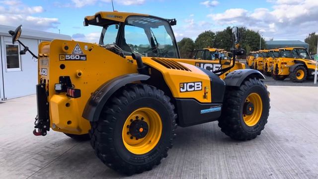 Thorncliffs 2019 JCB 560-80 Agri Pro Loadall with 2725 Hours. смотреть онлайн