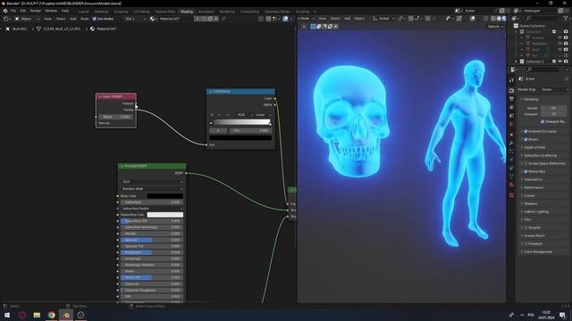 Blender Tutorial - Simple Emission Shader