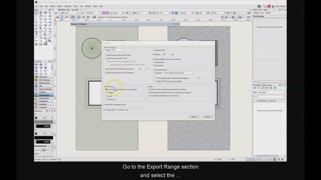 2.1j Exporting from drawing area - Vectorworks 2023 смотреть онлайн