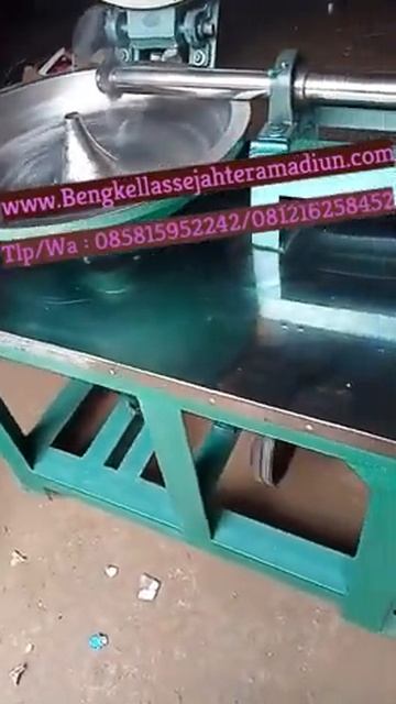 Mesin Giling + Mixer Bakso (Diameter Wajan 70 cm) смотреть онлайн