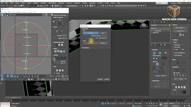 3DS MAX wooden chandelier unwrapping ǀ Part II смотреть онлайн