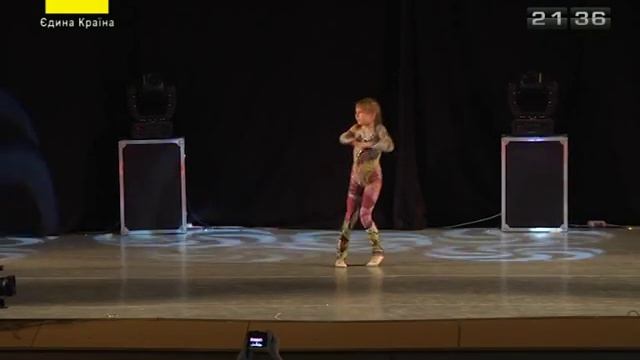 Спортивно-танцевальный коллектив "Олимп", солистка Анна Рыжко смотреть онлайн