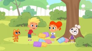 Котёнок Кнопа спасает Бурчуна! Трогательная история дружбы - Семейный мультик для детей