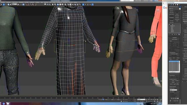 Scale animated people of meters to inches in 3D Max смотреть онлайн
