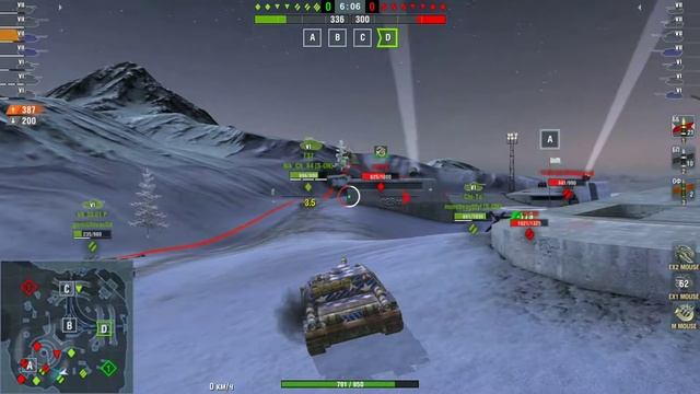 World Of Tanks Blitz.СУ-122-44. Воин, Рэдли-Уолтерс. смотреть онлайн