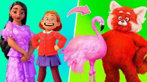 Сестры Мадригаль подружились с красной пандой / 11 лайфхаков для ЛОЛ Сюрприз