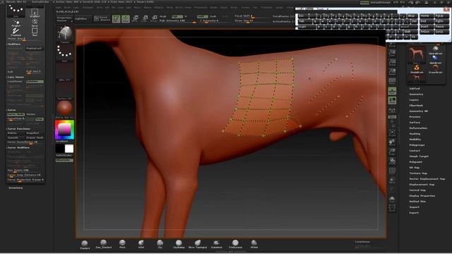 Zbrush 4 R4 En Espanol - Topology Brush смотреть онлайн