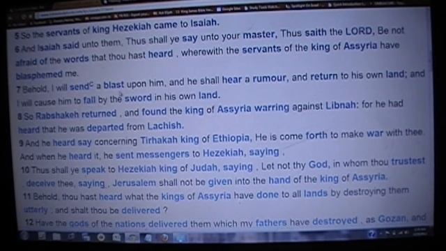 Isaiah 36 - 38 | Ask-Elijah Watchman Beacon Post | Mt. Pinos #5 смотреть онлайн
