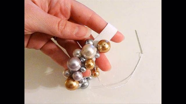 Шикарный браслет из бусин смотреть онлайн