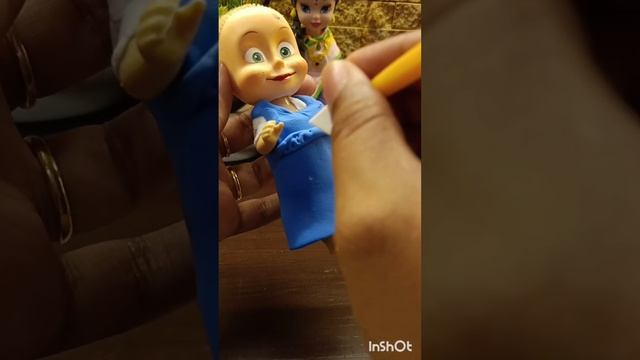 old doll to 😍new claydoll detailed video 💕. #diy @Creativedolls123 смотреть онлайн