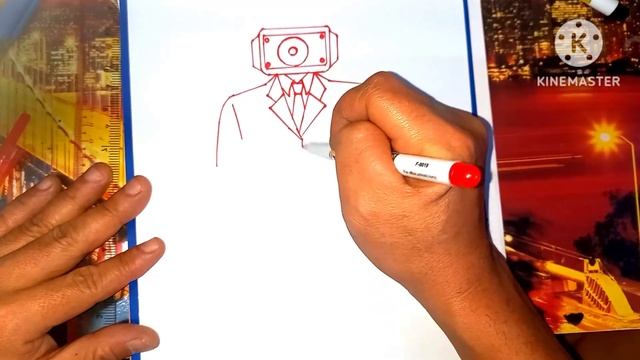 How to Draw Titan Camera Man From Skibidi Toilet смотреть онлайн