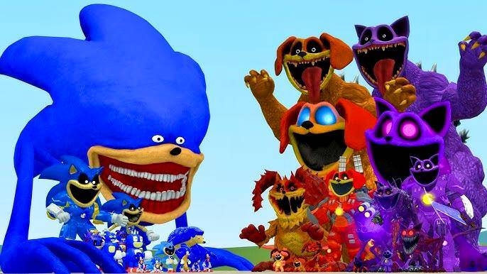 ГАРРИС МОД СОНИК ПОЖИРАТЕЛЬ И ЕГО СЦП СТРАШНЫЕ ДРУЗЬЯ КЭТНАП Garry's Mod ВИДЕО GMOD TAPE