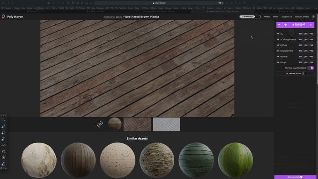 Minitutorial Niveles 2 y 3. Descarga de Assets para 3D en Poly Haven смотреть онлайн