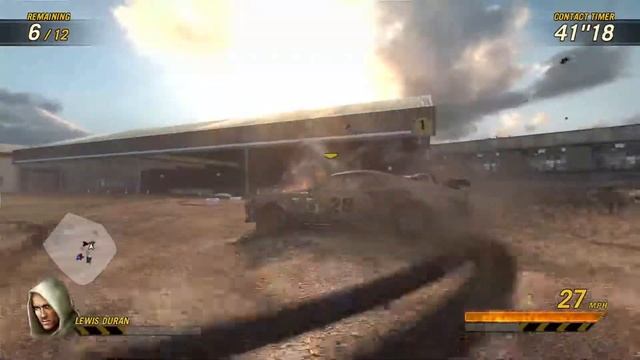 Flatout: UC Destruction Derby 1/bumper view смотреть онлайн