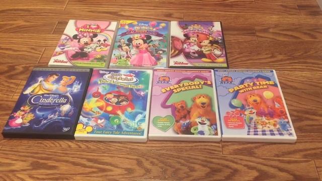 My Seven DVDs (for Erica Lauren Productions' New SMV Video)