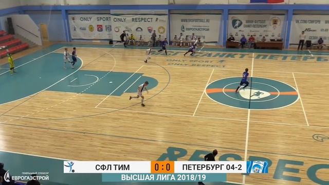 СФЛ ТИМ - ПЕТЕРБУРГ 04-2, ВЫСШАЯ ЛИГА, 2018/19, 16 тур