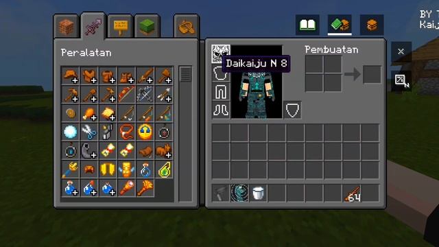 KAIJU NO.8 ADDON MINECRAFT MCPE.1.20.70+