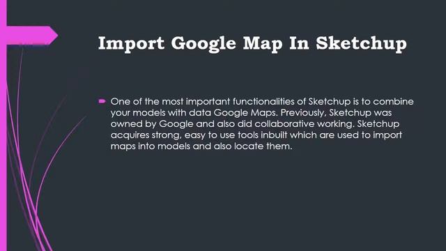 How To Import A Google Map Into Sketchup смотреть онлайн