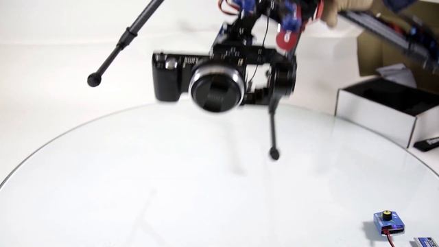 HolyBro 2 axis mid size brushless gimbal DEMO