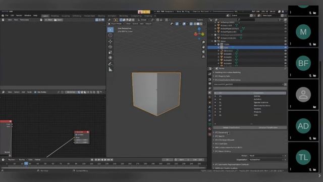 IFC classification systems - 200620 BlenderBIM Add-on Technical WIP Demo смотреть онлайн