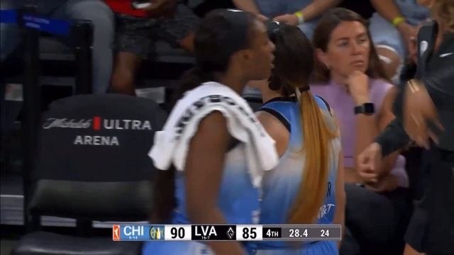 Last 90 seconds of Chicago Sky vs Las Vegas Aces смотреть онлайн