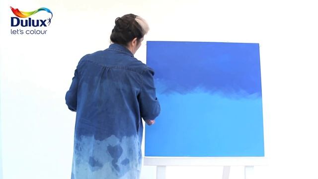 Ombre Wall Paint Tutorial - How To Paint Fade | Dulux смотреть онлайн
