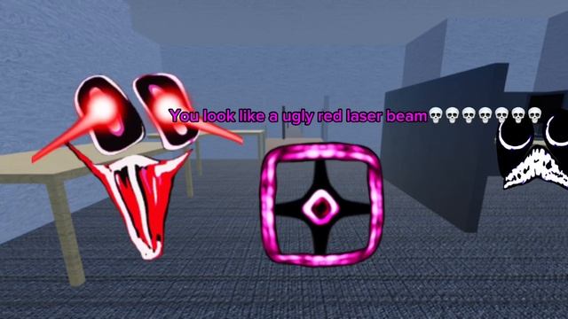 Pink Cube Guy Finally Stands Up On The Red Guy!!!!!