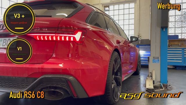 Audi RS6 C8 | V1/V3+ | ASG Sound | Sportauspuff смотреть онлайн