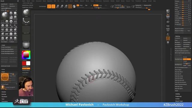 Pavlovich Workshop – Michael Pavlovich – ZBrush 2022 смотреть онлайн