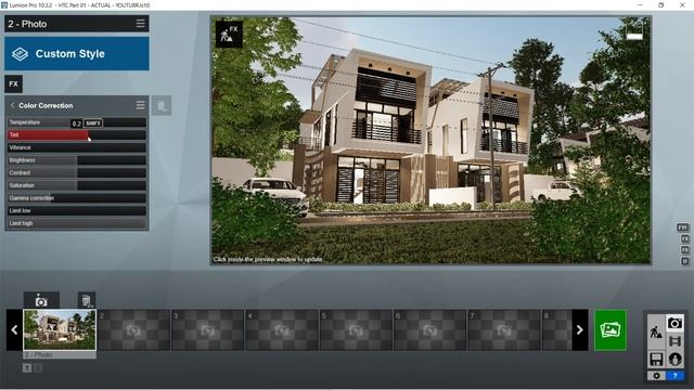 Lumion Exterior Preset Rendering Tutorial | HTC Part 01 смотреть онлайн