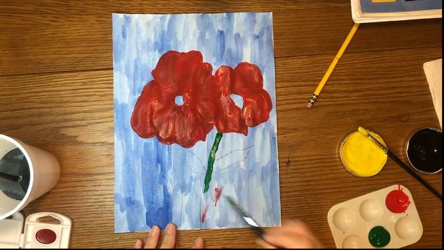 Flower Art with Paint & Glitter смотреть онлайн