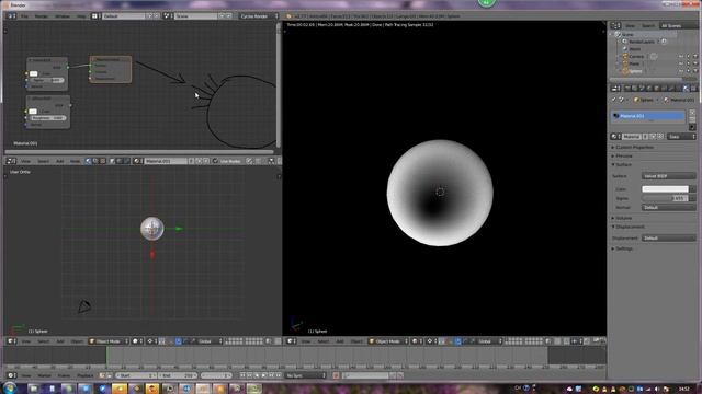 blender cycles velvet绒布节点研究 смотреть онлайн