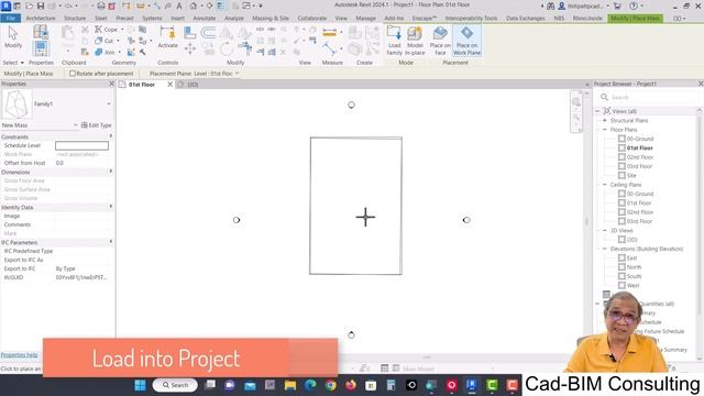 Revit Conceptual Mass Part 1- Basic смотреть онлайн