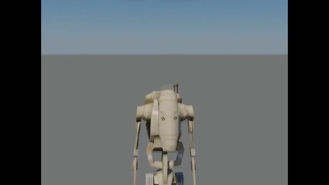 3DS Max test - Battle Droid Activation смотреть онлайн